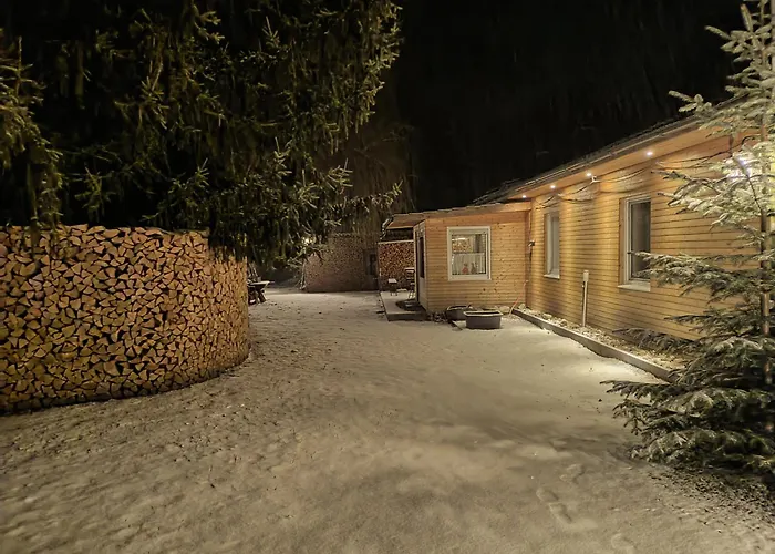 شقة Monteur- Fuer 5 Pers Gartenhaus *